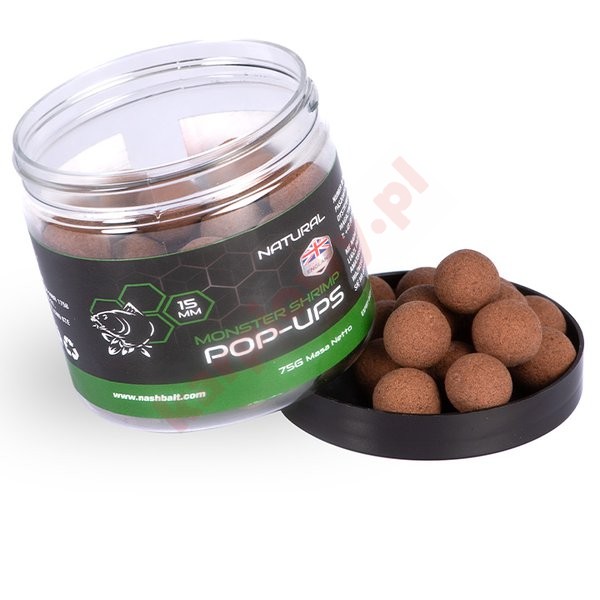 Kulki Monster Shrimp Pop Up 20mm 75gr Natural