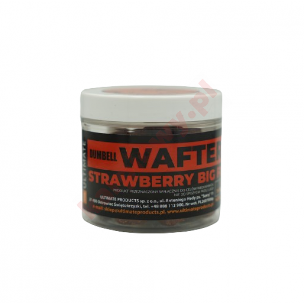 Dumbell Wafters Strawberry Big Fish 14/18mm