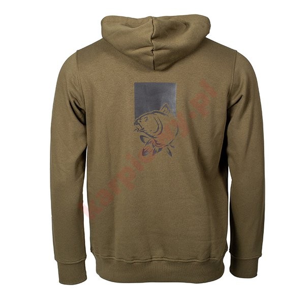 Bluza Make It Happen Hoody Fish Logo Green - Small