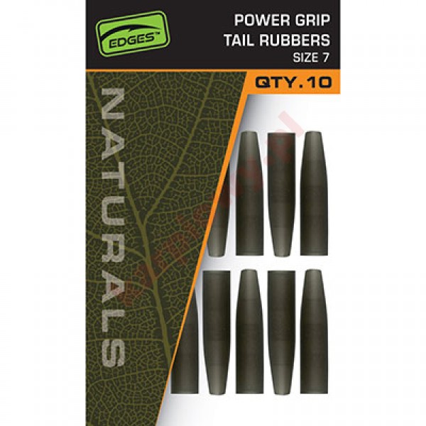 Naturals Power Grip Tail Rubbers - Size 7