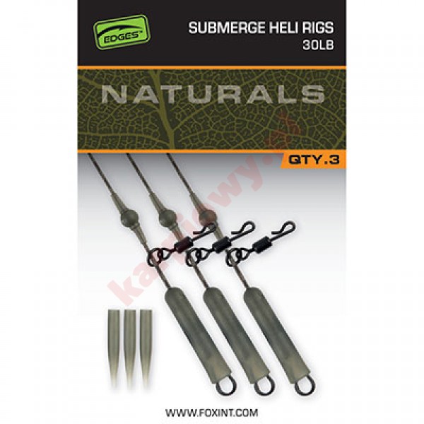 Naturals Submerge Heli Rigs 30lb x 3