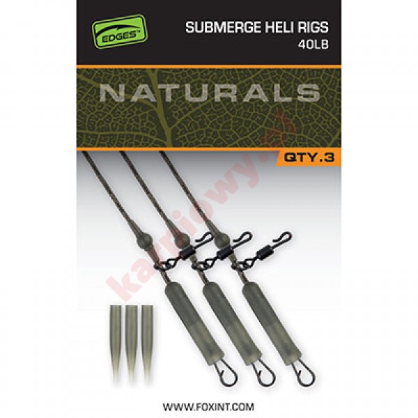 Naturals Submerge Heli Rigs 40lb x 3