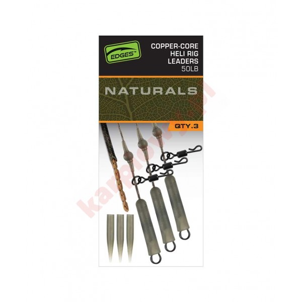 Naturals Copper Core Heli Leaders