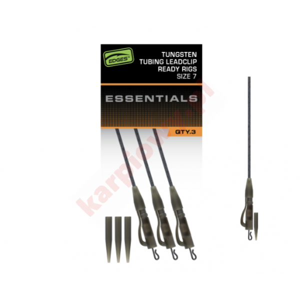 Klips Edges - Tungsten Tubing Lead Clip Ready Rig