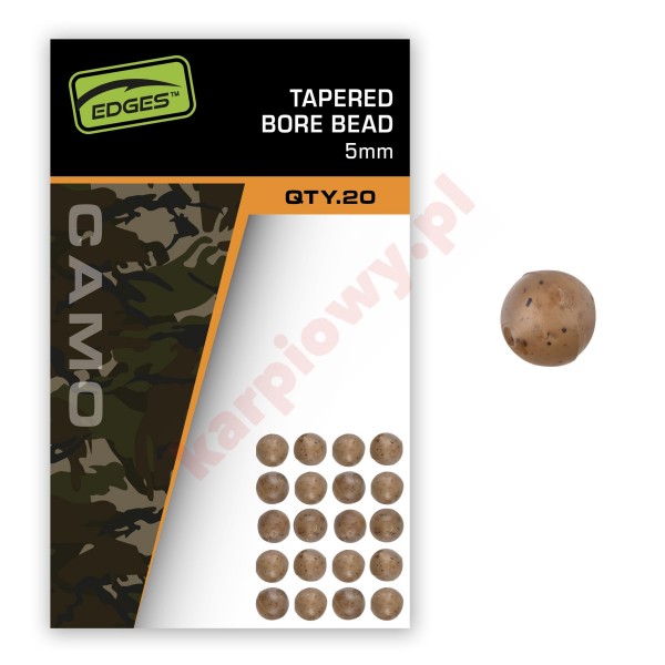Edges - Camo Tapered Bore Bead 5mm
