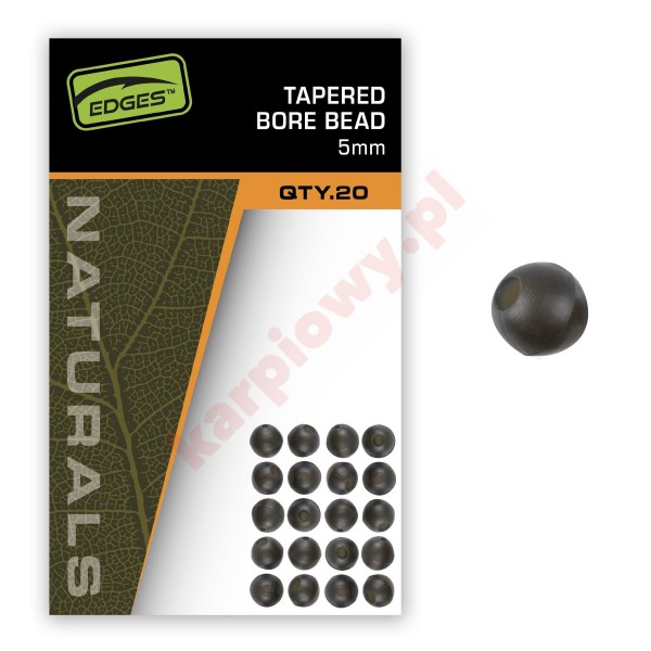 Edges - Naturals Tapered Bore Bead 5mm