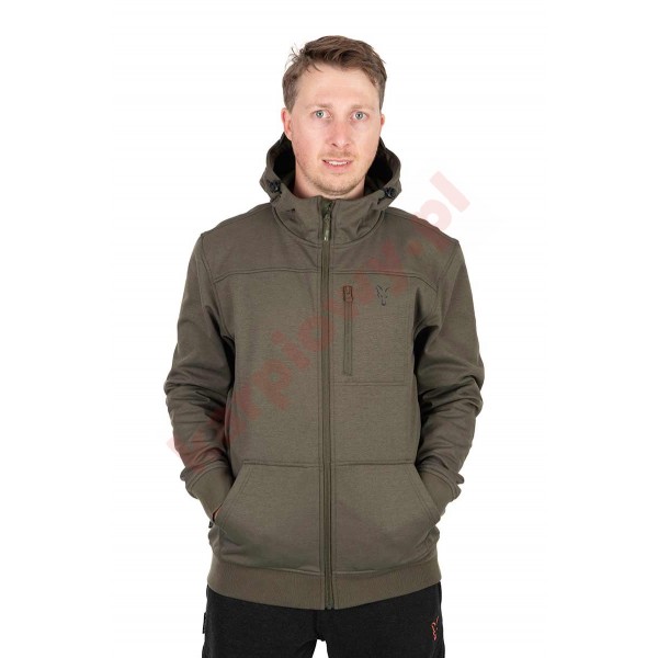 Kurtka Soft Shell Jacket Green & Black Medium