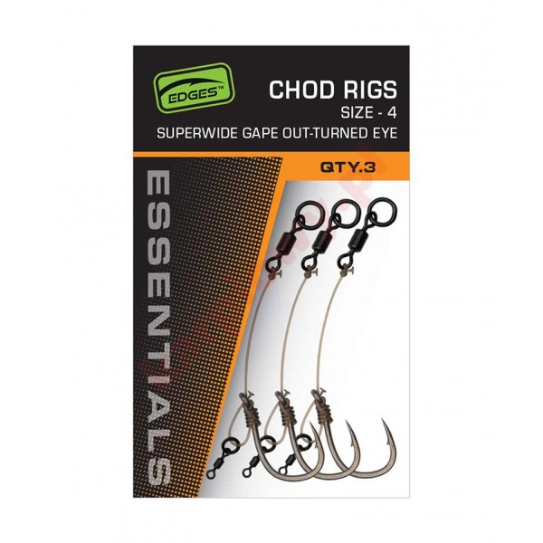 Przypon Super Wide Gape Chod Rigs 5 - 3szt