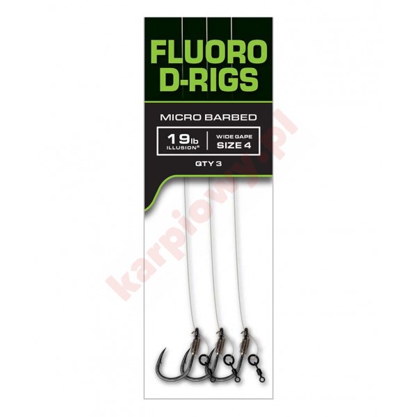 Przypon EDGES™ Illusion Fluoro D Rigs nr. 4 szt.3