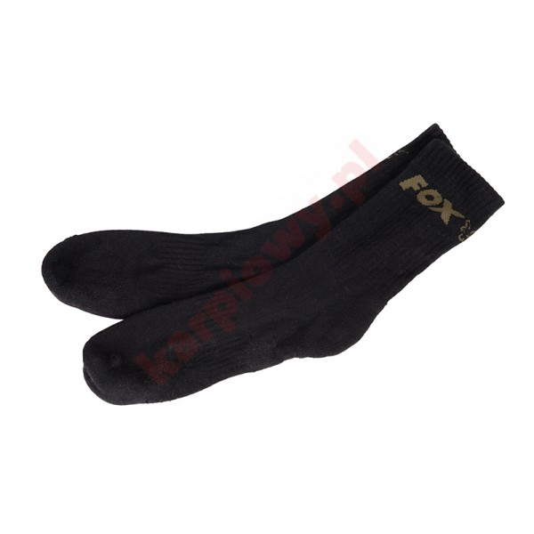 Skarpety Socks - Black roz. 10-12 3pack