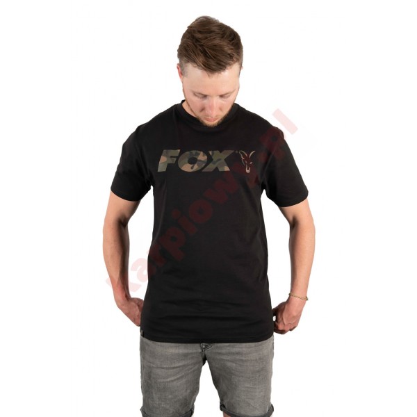 Koszulka Black Camo print Small