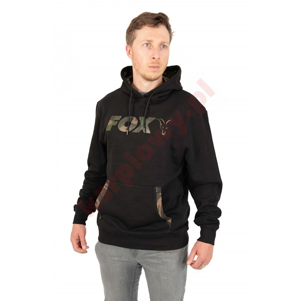 Bluza LW Black/Camo Print Pullover roz. XXXL