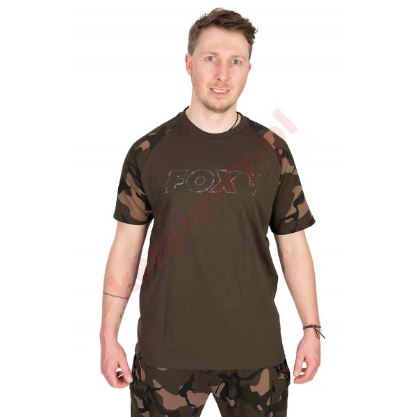 Koszulka Khaki/Camo Outline T-Shirt - XL