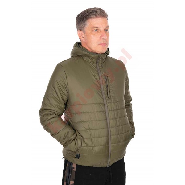 Kurtka  Quilted 100 Jacket - Olive Small