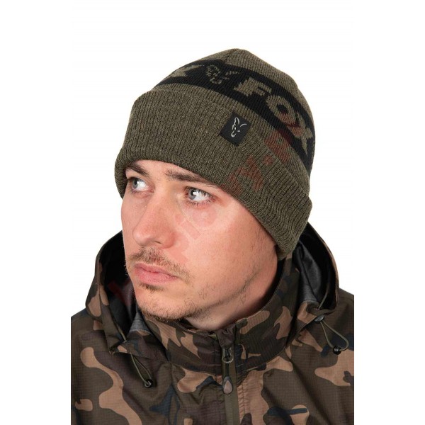 Czapka Beanie Green Black