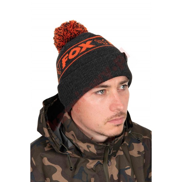 Czapka Bobbles Orange Black
