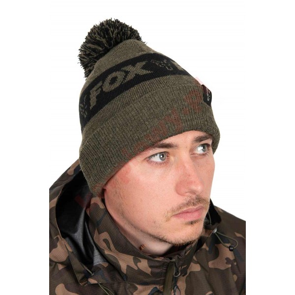 Czapka Bobbles Green Black