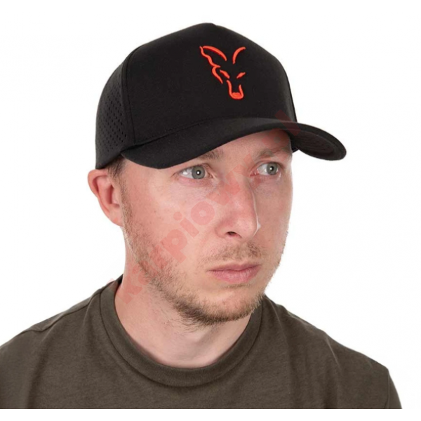 Czapeczka Collection Baseball Cap - Black/Orange