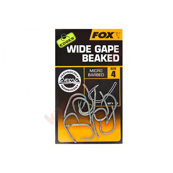 Haczyki - EDGES wide gape beaked - size 8