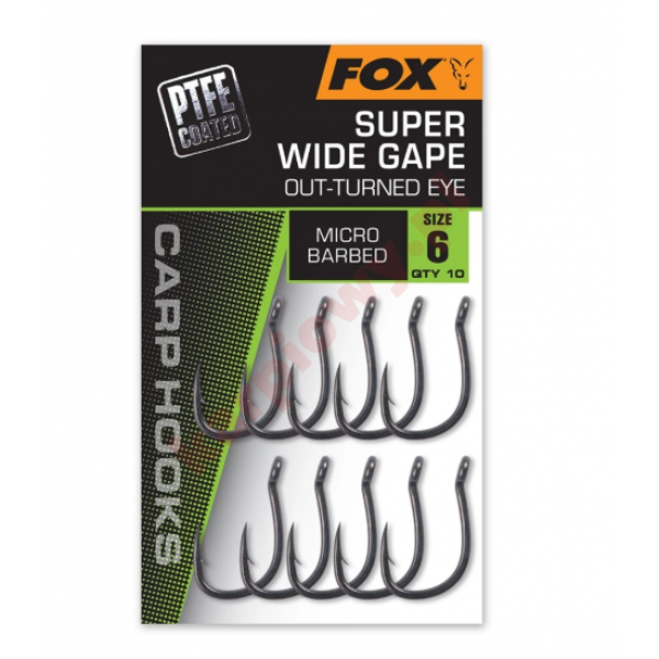 Haczyki Carp Hooks Super Wide Gape roz. 2