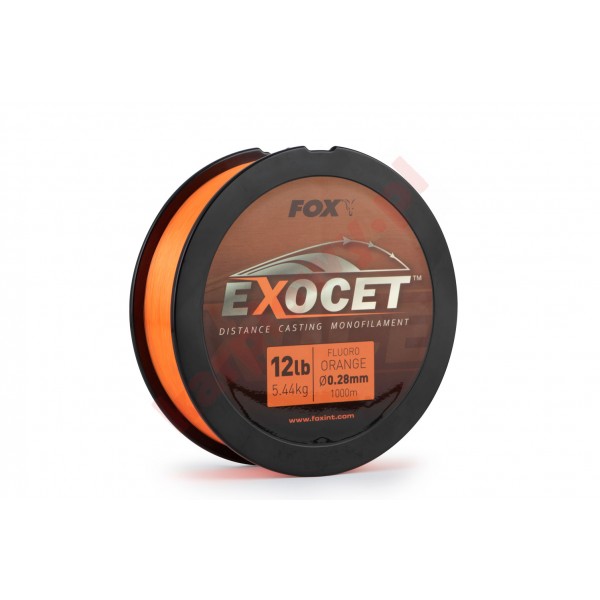 Żyłka Exotec Fluoro Orange 16lb 0.33 1000m