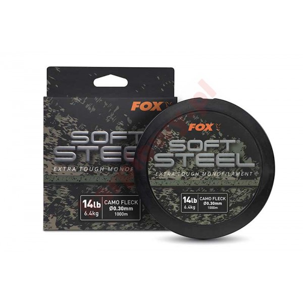 Żyłka Soft Steel Fleck Camo Mono 14lb 0,30mm 1000m