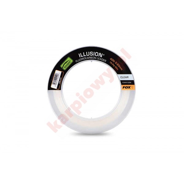  Illusion Fluorocarbon Leaders  Clear 40lb 0,60mm