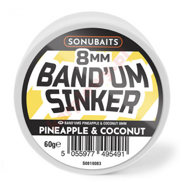 Bandum Sinkers 6mm Pineapple & Coconut 60g