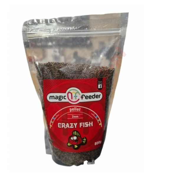 Pellet Crazy Fish 2 mm 800g