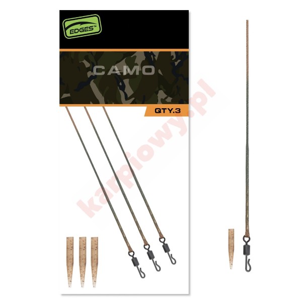 Camo Leadcore Leaders - 50LB