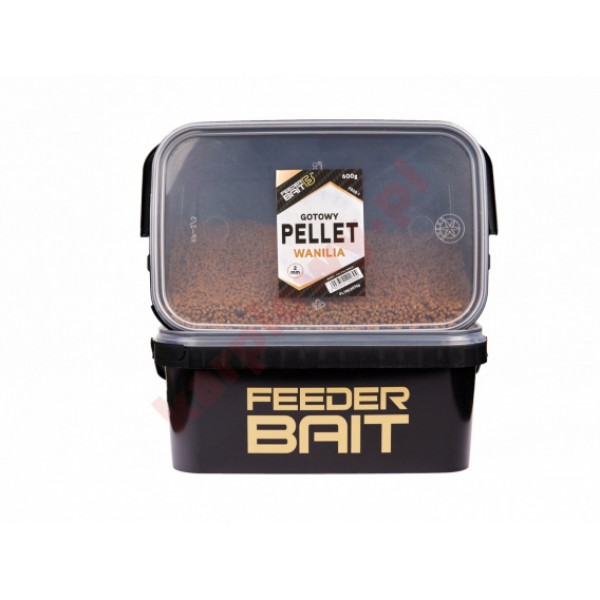 Pellet Gotowy w Wiaderku Wanilia 600g