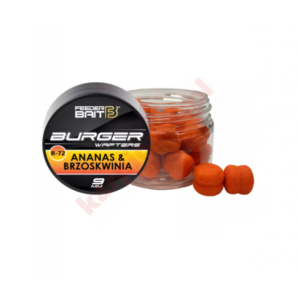 Burger Wafters 9mm - R72 Ananas & Brzoskwinia