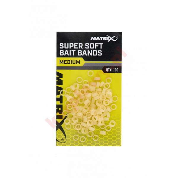 Gumki Super Soft Bait Bands Large 100 szt