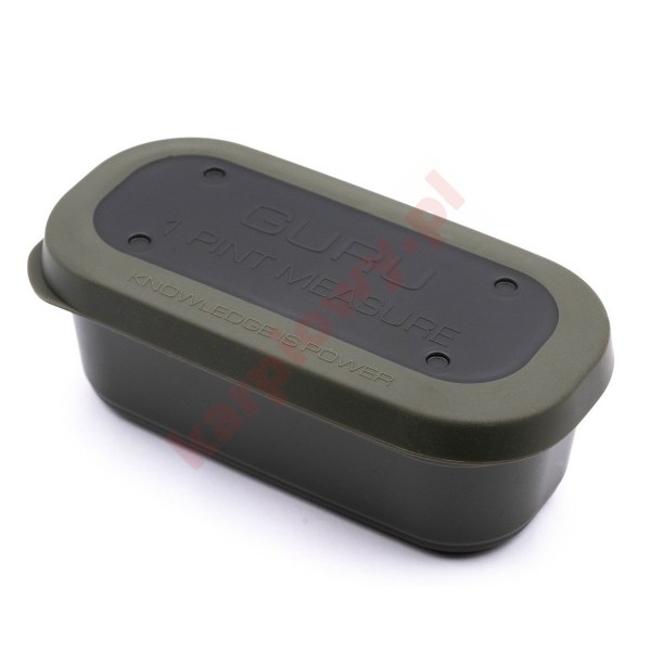 Pudełko Bait Box Solid Lid - Green / 1.1pint / 0.6litra