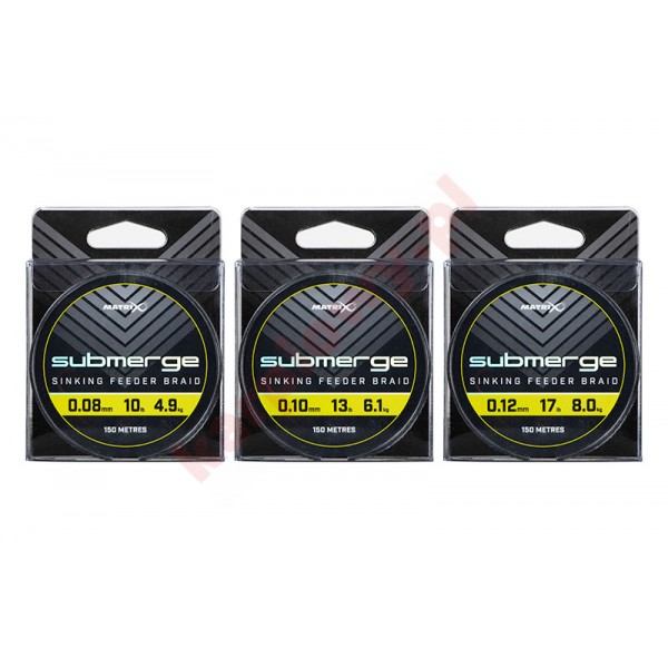 Plecionka submerge sinking braid 0.08mm 10lb / 4.9kg - 150m 