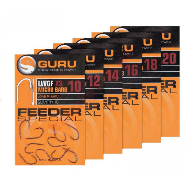 Haczyki LWG Feeder XS Spade End - roz. 10