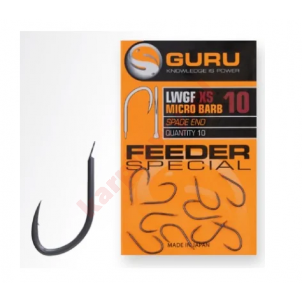Haczyki LWG Feeder XS Spade End - roz. 8