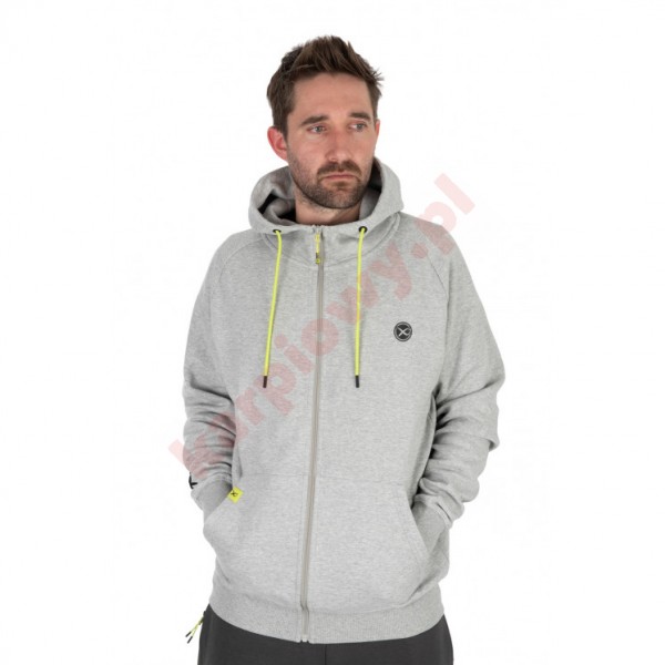 Bluza Full Zip Marl Grey - M