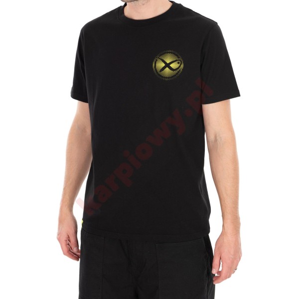 Koszulka  Large Fade Logo T-Shirt Black/Lime - roz. XXL
