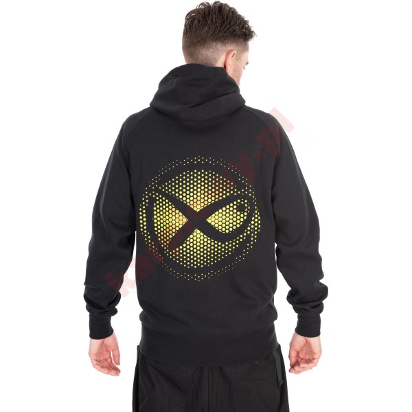 Bluza Matrix Large Fade Logo Hoody Black/Lime - roz. S Bluza Matrix Large Fade Logo Hoody Black/Lime - roz. S