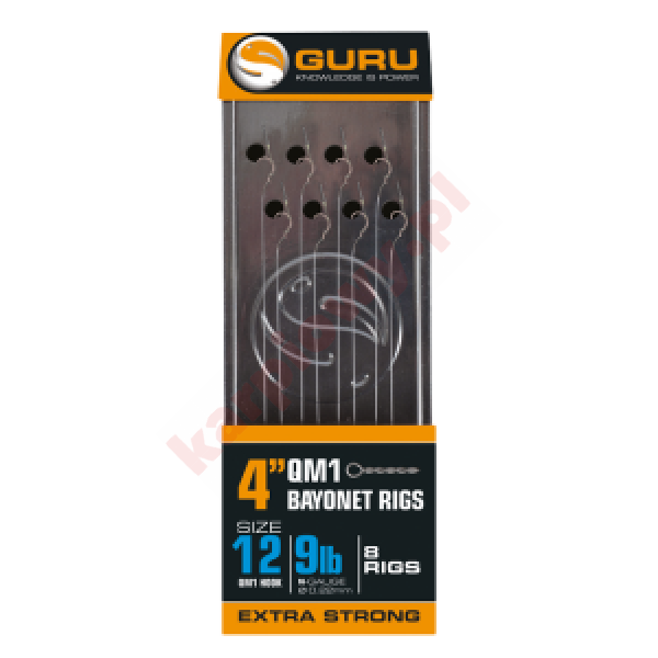Gotowe przypony - bayonets QM1 ready rig 4'' (0,17/size 16)
