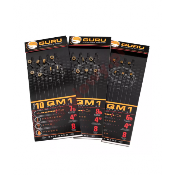 Przypon QM1 Bait Bands 4''14 - 0.17mm