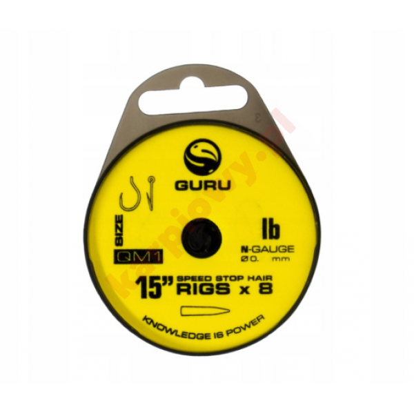 Przypon QM1 Rigs Quick Stops r.10 0.19mm 38cm