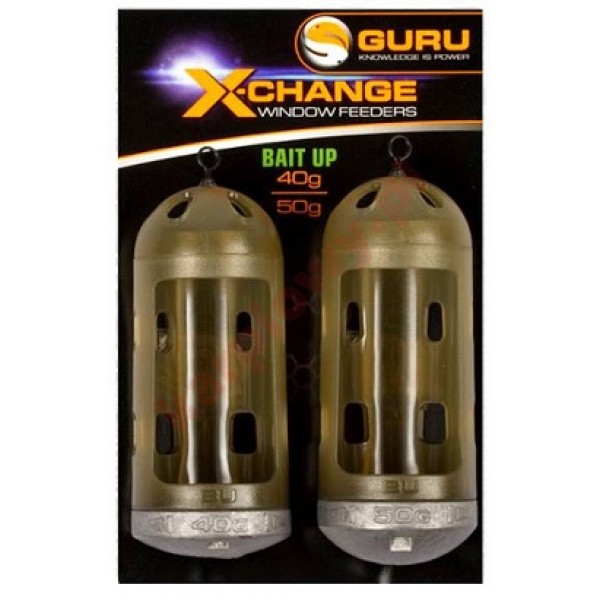 Koszyk zanętowy bait up window feeder - 40g+50g