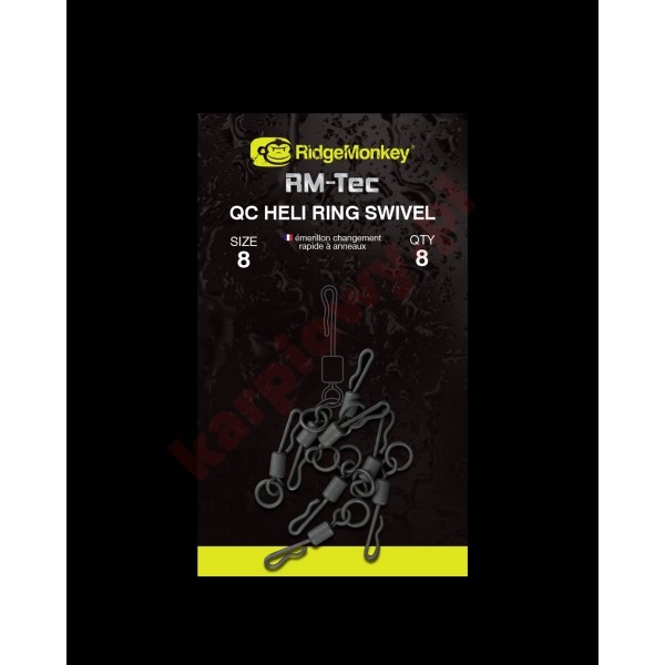 Krętlik Quick Change Heli Ring Swivel 11