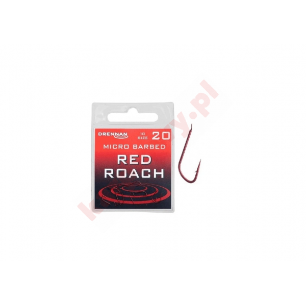 Haczyki Drennan Red Roach - 20