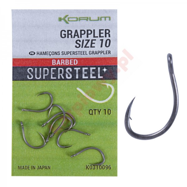 Haczyki Korum Grappler Barbed - roz.14