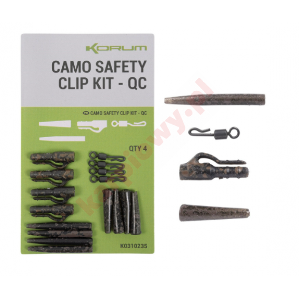 Klipsy Camo Safety Clip Kit - QC