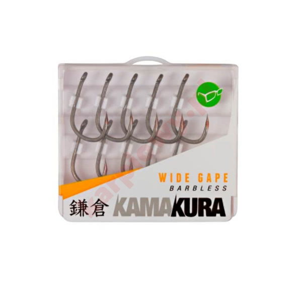 Haczyki Kamakura Wide Gape Barbless size 4