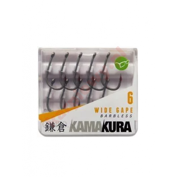 Haczyki Kamakura Wide Gap 6 Barbless